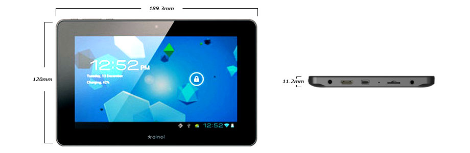 Prezentare tableta NOVO7 Advanced II